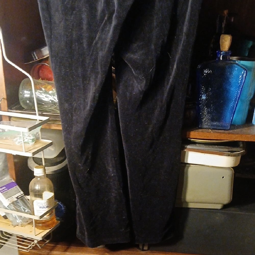 Black Lounge Pants With Drawstring - image 5